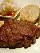 Wagyu Kobe Beef New York Strip Steaks