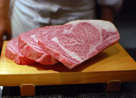 Authentic Japanese Wagyu Kobe Beef Rib Eye Steaks 6 lbs - A5 Grade